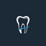 dental supply company logo, professional healthcare brand logo